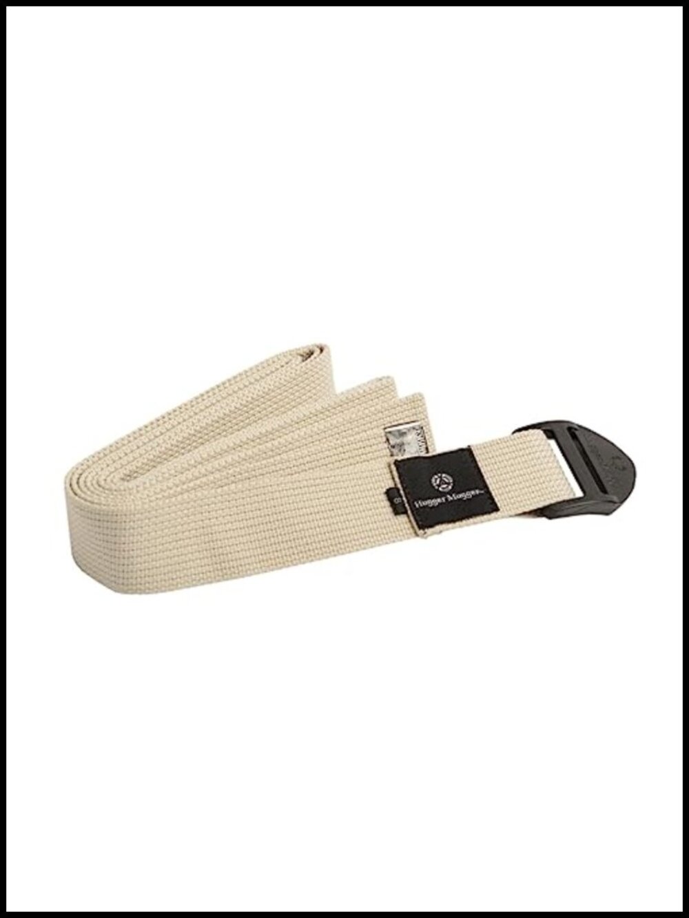 Cotton Yoga Strap Cinch Buckle 8 ft Durable 500 lb Strength